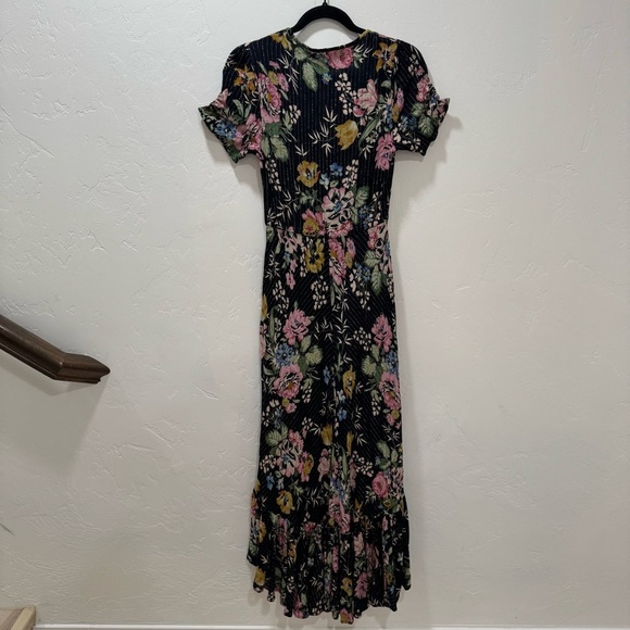 Auguste the Label Delilah Frill Maxi Dress Floral High Low Women's US 2 - Picture 15 of 16